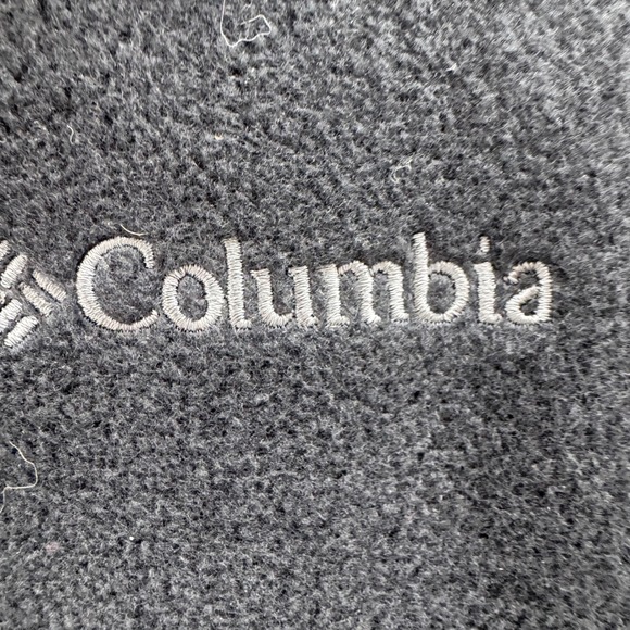 Columbia Fleece Vest Mens XXL Black Full Zip Pockets Outdoor Casual - Picture 4 of 9